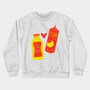 Ketchup and Mayo Crewneck Sweatshirt